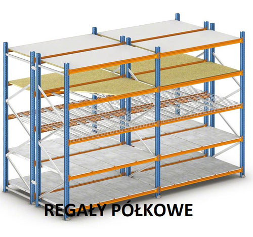 Regały półkowe montaż demontaż warszawa sprzedaż techinstal